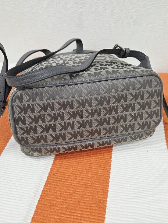 Michael Kors Abbey MK signature Logo Mini Backpack main image 7
